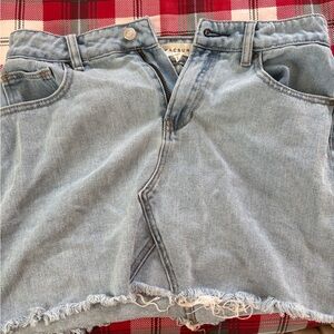 PacSun Blue Denim Skirt